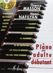 Piano pour adulte débutant avec 2 CD